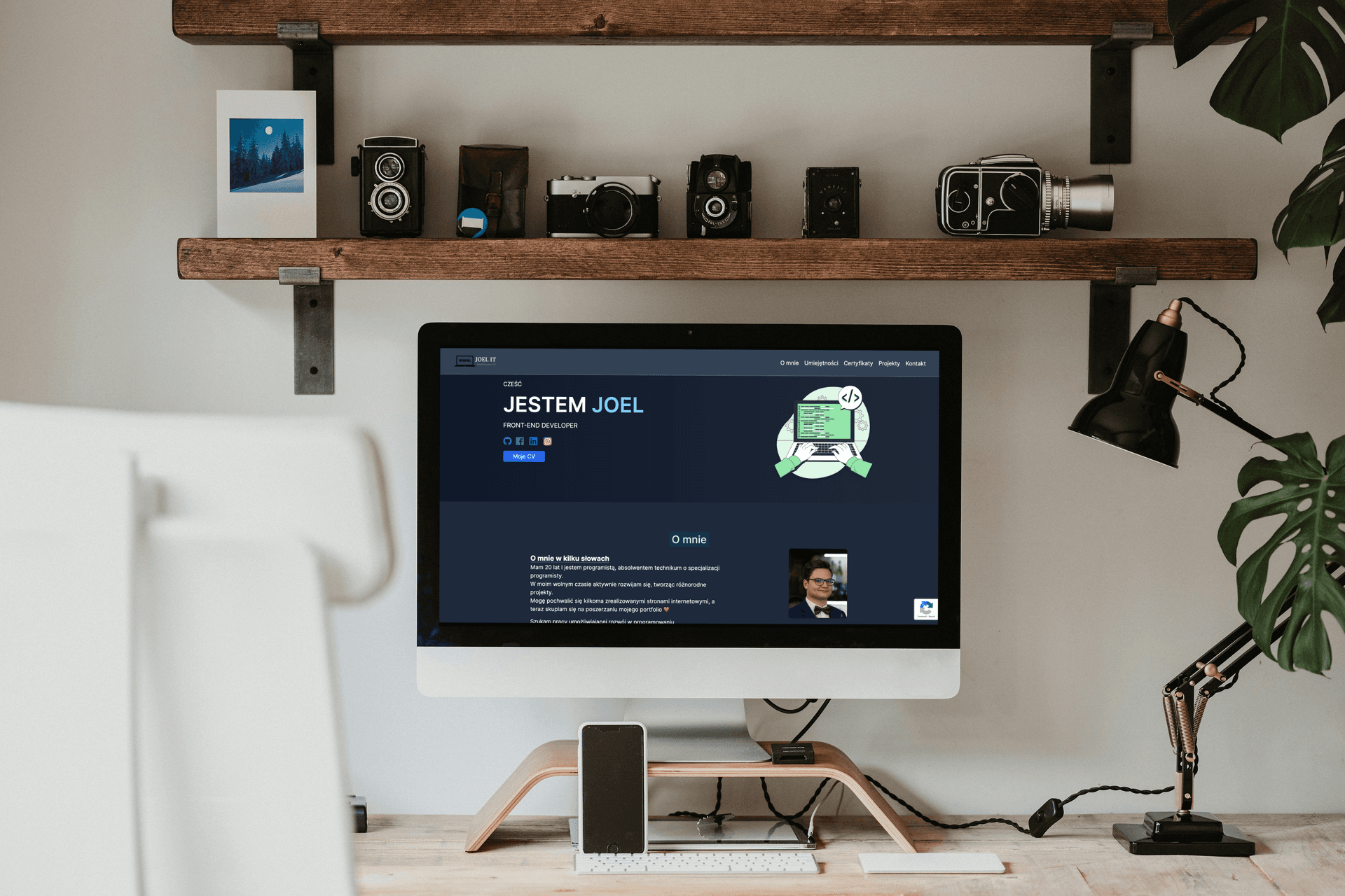 joel‑it.pl – One‑Page wizytówka